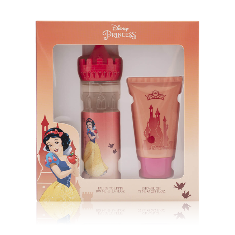 طقم ديزني برينسيس سنو وايت - أو دي تواليت (نسائي) 100مل + شاور جل 75مل 2قطع