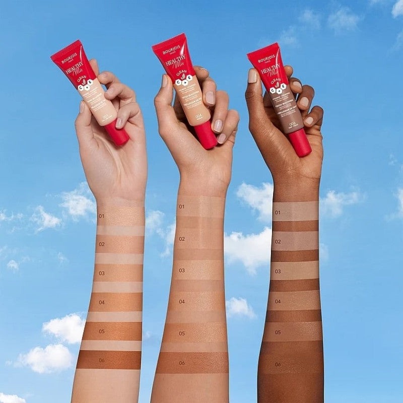 برجوا - كريم اساس ملون هيلثي ميكس 30 مل