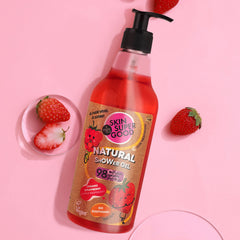 أورجانيك شوب - جل الإستحمام الهادئ بالفراولة والتوت البري 500 مل