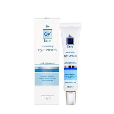 كيو في - فيس كريم لإنعاش البشرة المحيطة بالعين - 15 جم