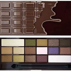 رفليوشن - أي هارت ميك اب باليت عيون العيون (أي هارت تشوكلت)