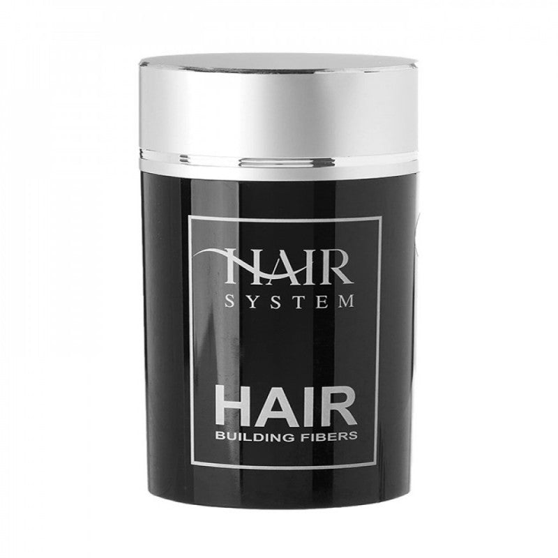 هير سيستم - الياف بناء الشعر الطبيعي بني غامق 22 جم