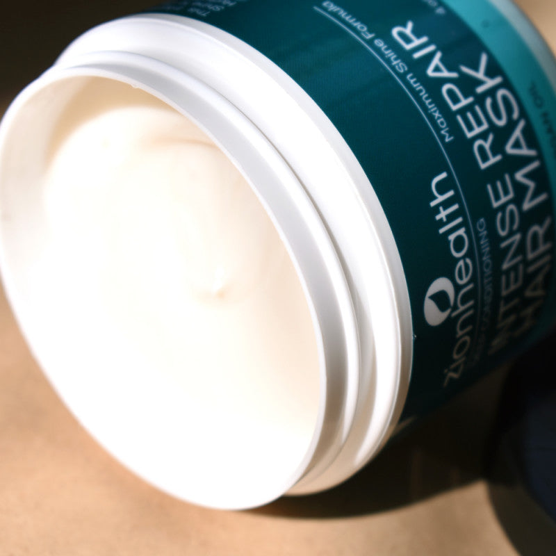 زيون هيلث - قناع الشعر المرطب العميق لإصلاح الشعر بزيت الأرجان 113 جم