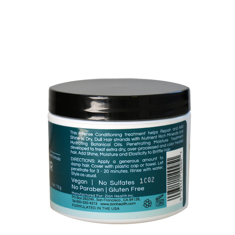 زيون هيلث - قناع الشعر المرطب العميق لإصلاح الشعر بزيت الأرجان 113 جم