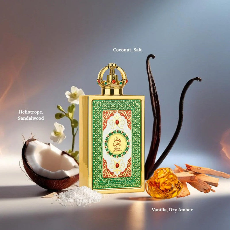 عطر كوين أوف أرابيا أو دو برفيوم للنساء من لطافة برايد- 100 مل | عطر فاخر للنساء