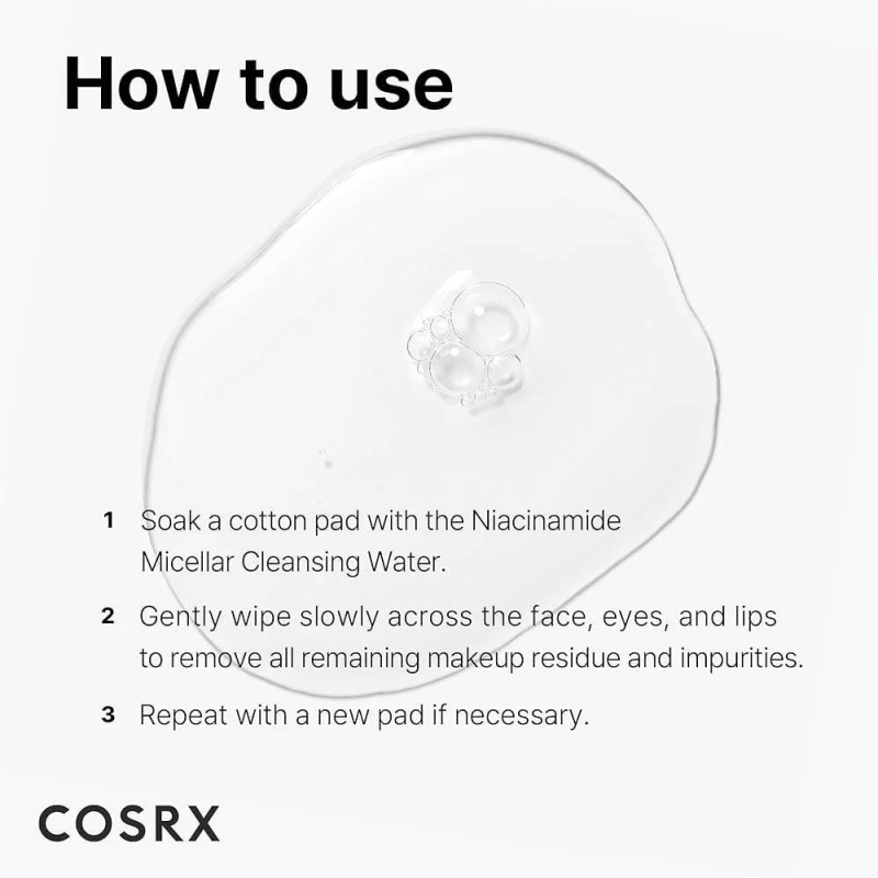 كوسركس - ماء ميسيلار منخفض الحموضة بالنياسيناميد 100 مل