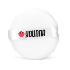 يونا - اسفنجة بودرة دائرية قابلة للغسيل قماش ناعم للغاية وحجم مثالي