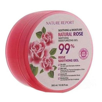 ناتشورال ريبورت - جل الورد99% - 300مل
