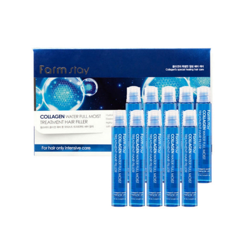 فارم ستاي أمبولات فيلر معالجة ومرطبة للشعر بالكولاجين 13مل
