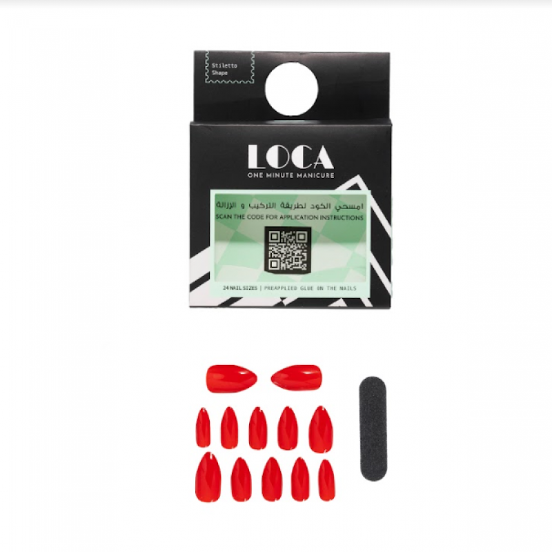 لوكا - اظافر صناعية لاصقة ذاتي 10