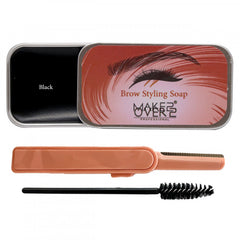 ميك اوفر 22 - صالونة لتصفيف الحواجب (اسود) BS004