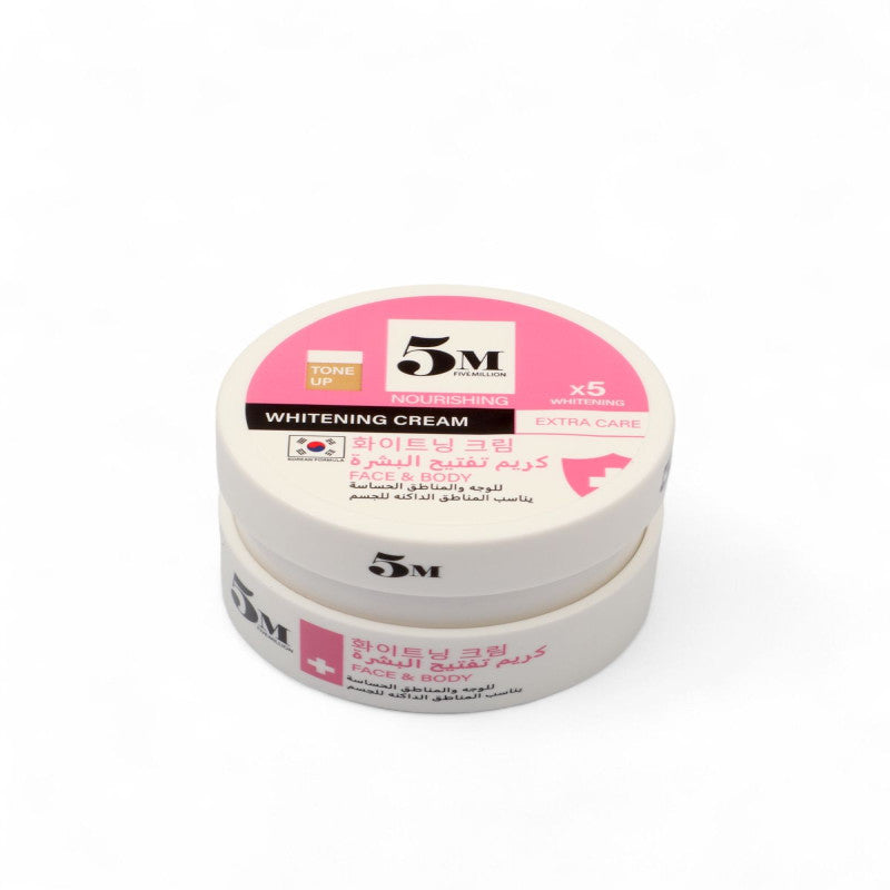 باقة 5M لتفتيح المناطق الداكنة والحساسة – تنظيف عميق، تقشير كوري، ونعومة واضحة من أول استخدام