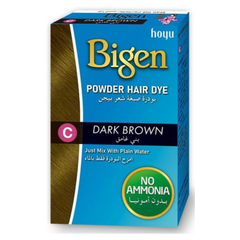 بيجين - مسحوق مادة صبغ الشعر بني غامق رقم C حجم 6جرام 